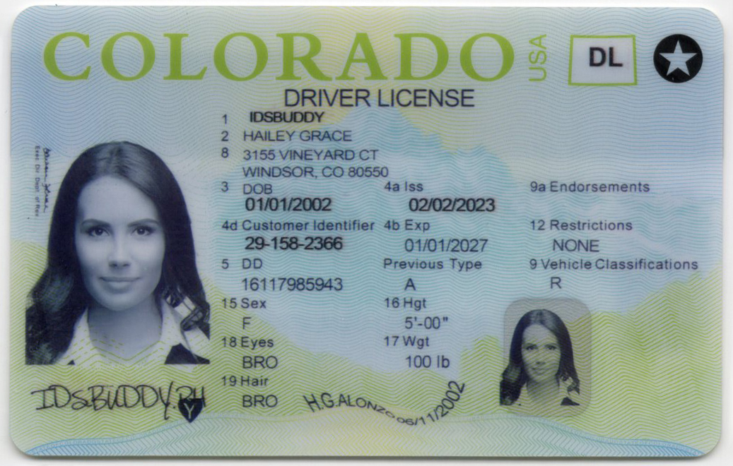 Colorado Fake ID