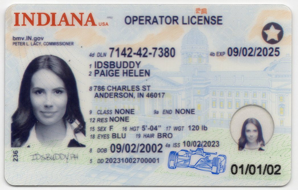 Indiana Fake ID