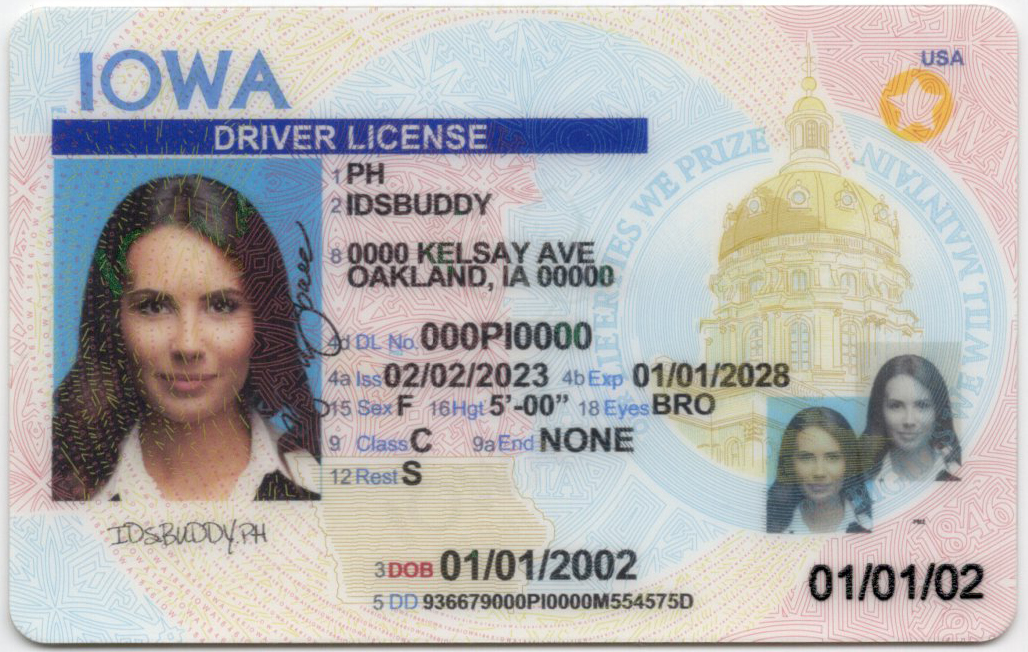 Iowa Fake ID