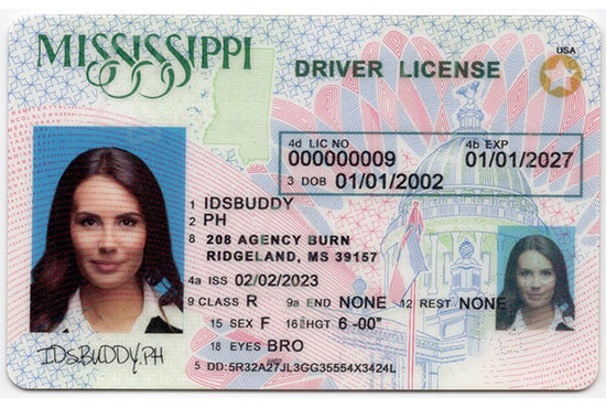Mississippi Fake ID